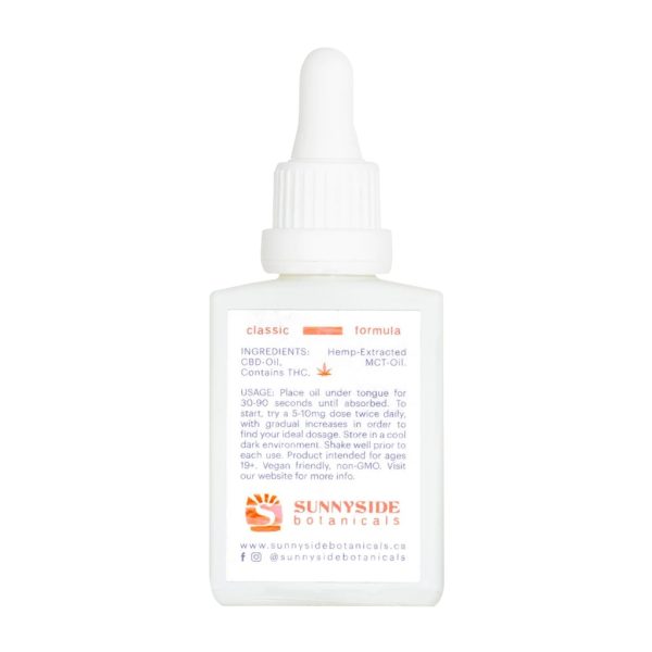 Sunnyside Botanicals - Full Spectrum CBD Tincture (30mL) - Image 2