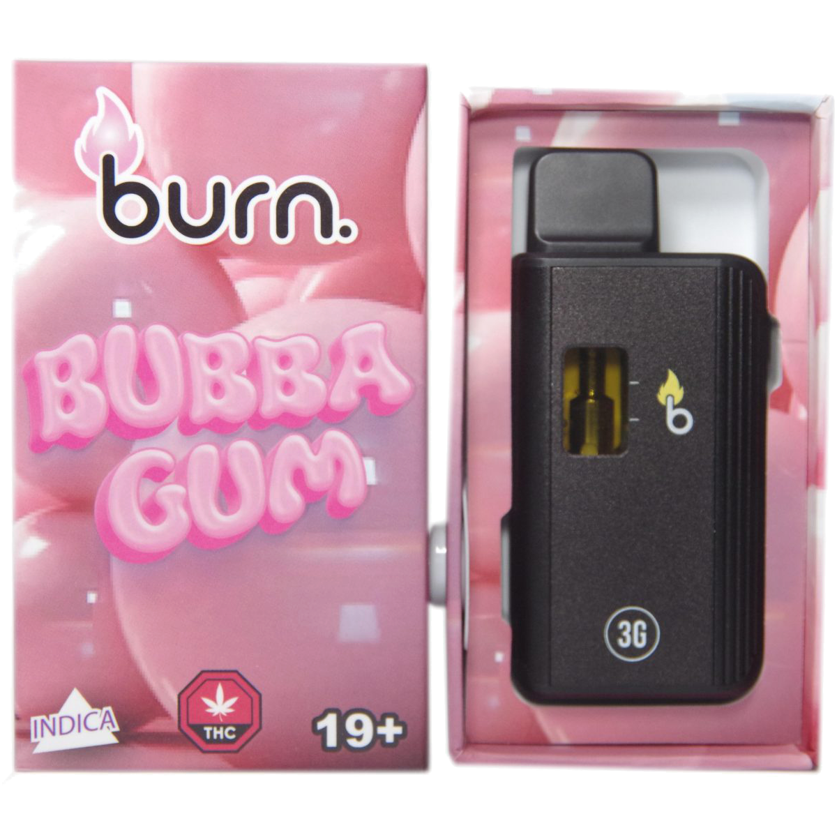 Burn Vapes - 3g Flavours - Disposable Vape