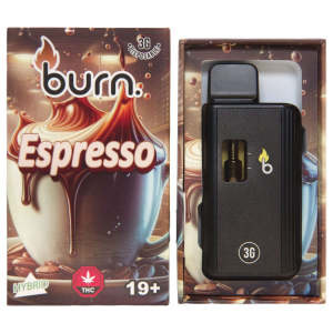 Burn 3g Espresso Disposable Vape