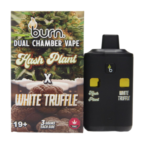 Burn 6g Dual Flavour Disposable Vape - Hash Plant x White Truffle